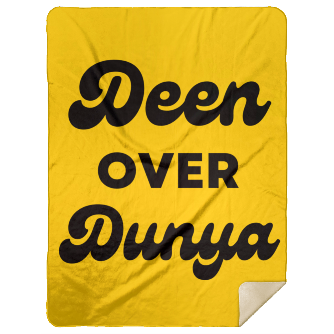 DEEN OVER DUNYA Premium Mink Sherpa Blanket 60x80 (MORE COLORS)