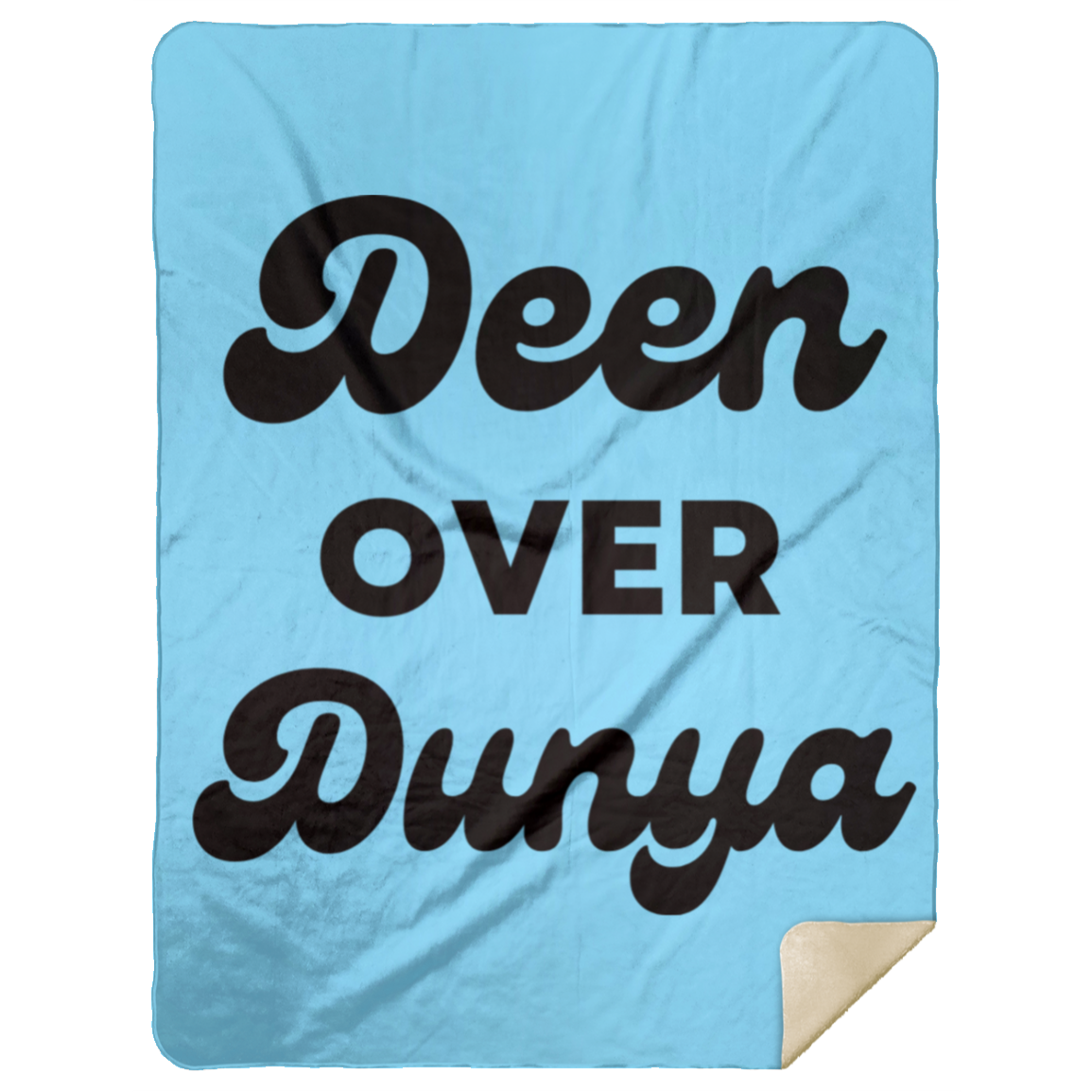 DEEN OVER DUNYA Premium Mink Sherpa Blanket 60x80 (MORE COLORS)