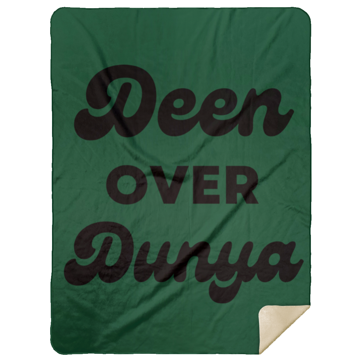 DEEN OVER DUNYA Premium Mink Sherpa Blanket 60x80 (MORE COLORS)