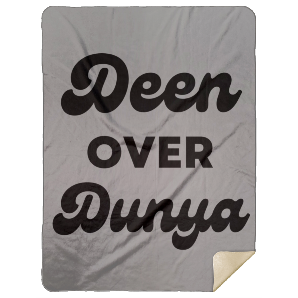 DEEN OVER DUNYA Premium Mink Sherpa Blanket 60x80 (MORE COLORS)