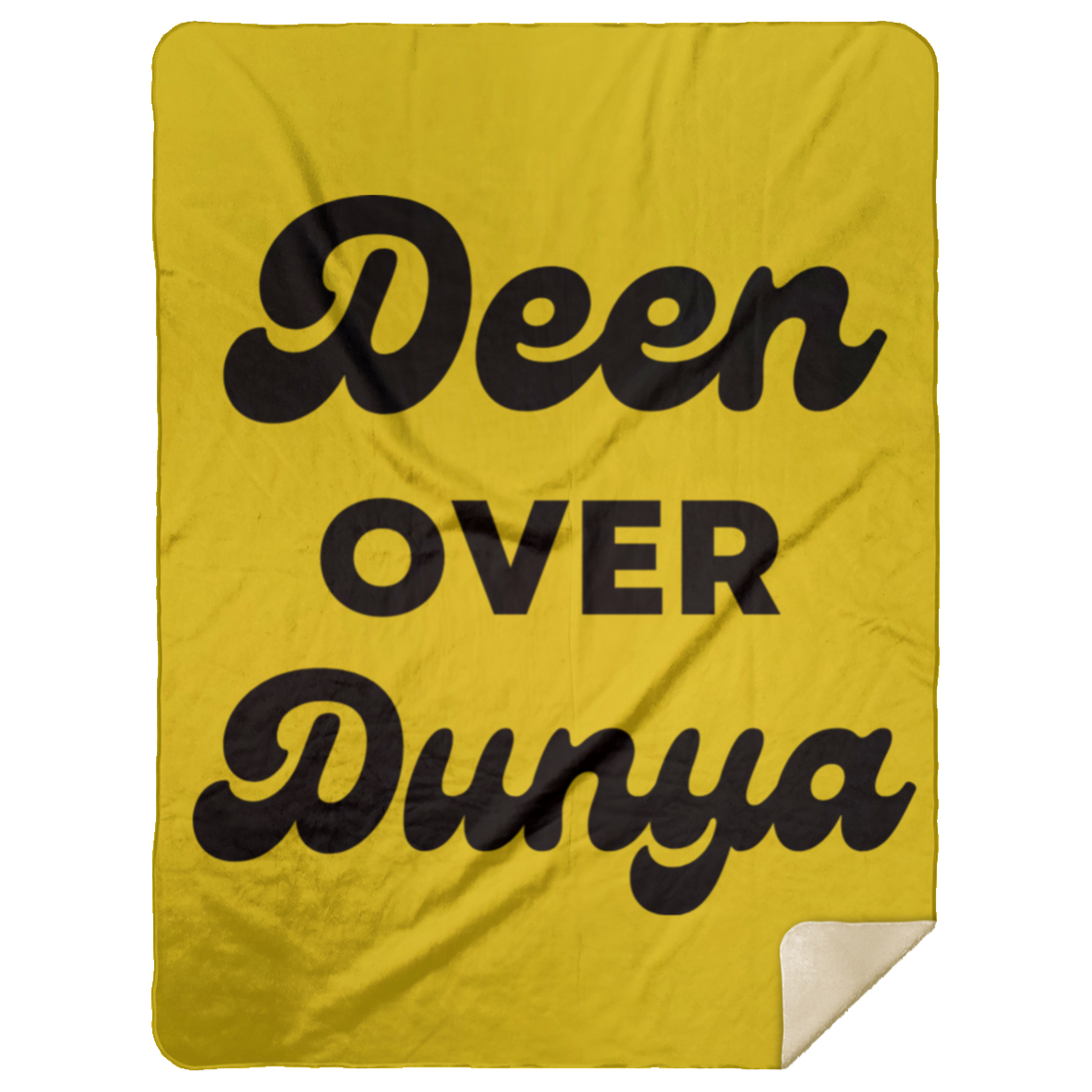 DEEN OVER DUNYA Premium Mink Sherpa Blanket 60x80 (MORE COLORS)
