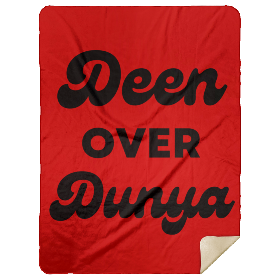 DEEN OVER DUNYA Premium Mink Sherpa Blanket 60x80 (MORE COLORS)