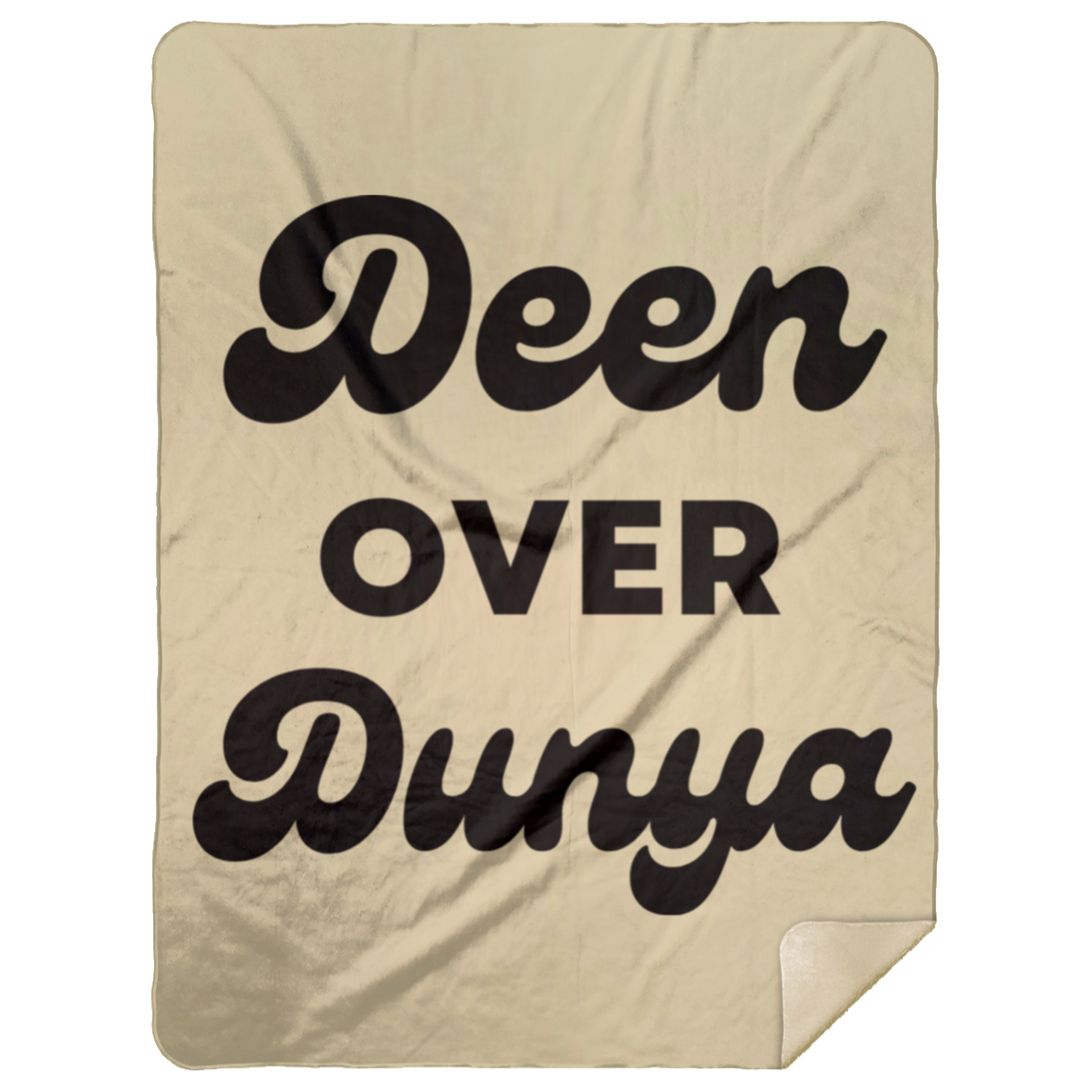 DEEN OVER DUNYA Premium Mink Sherpa Blanket 60x80 (MORE COLORS)