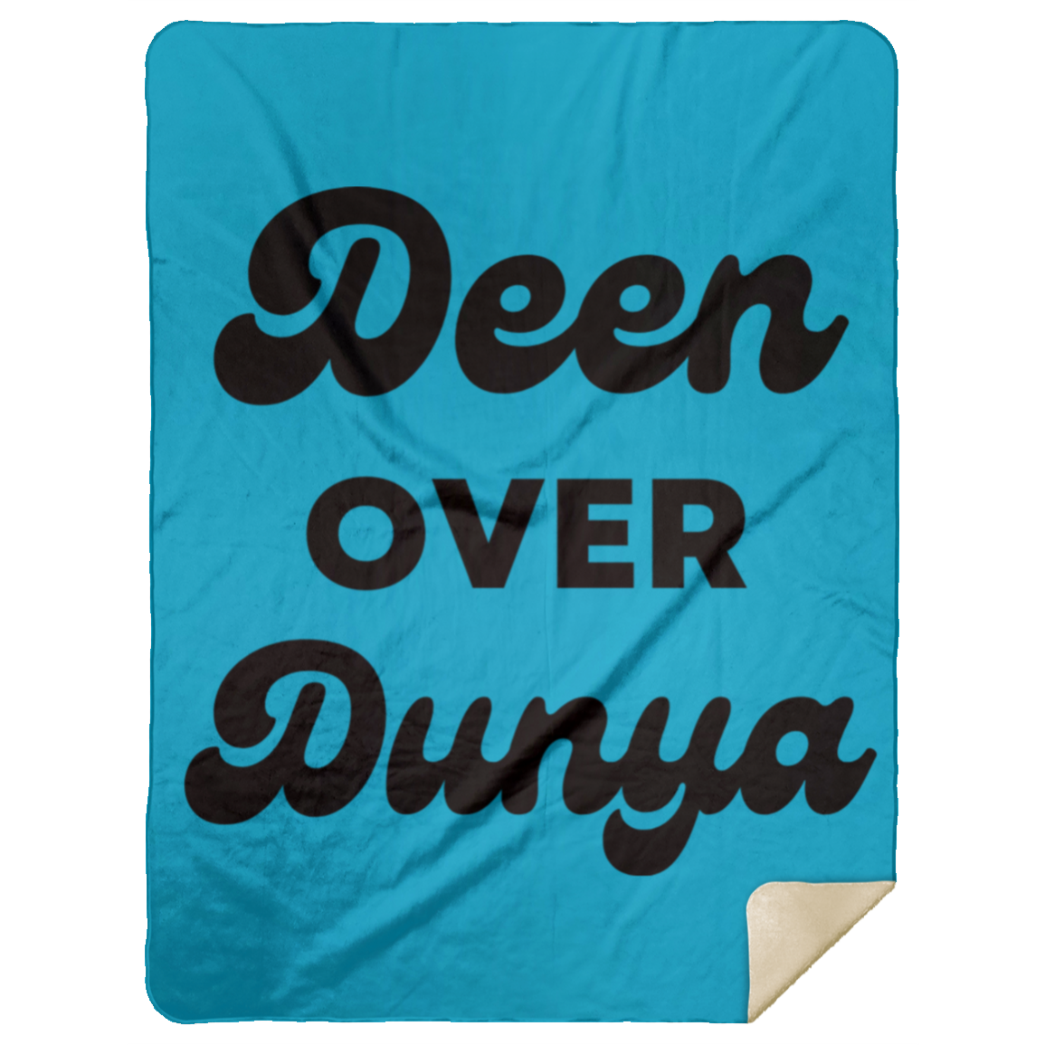DEEN OVER DUNYA Premium Mink Sherpa Blanket 60x80 (MORE COLORS)