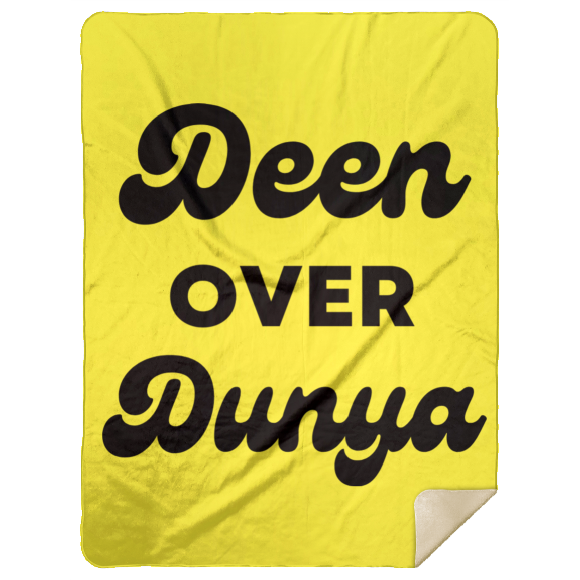 DEEN OVER DUNYA Premium Mink Sherpa Blanket 60x80 (MORE COLORS)
