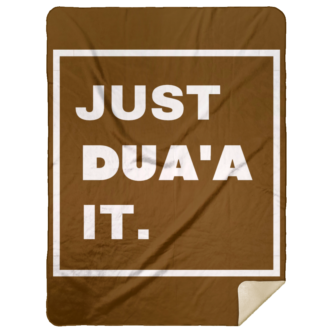 JUST DUA'A IT.  Premium Mink Sherpa Blanket 60x80 (MORE COLORS)