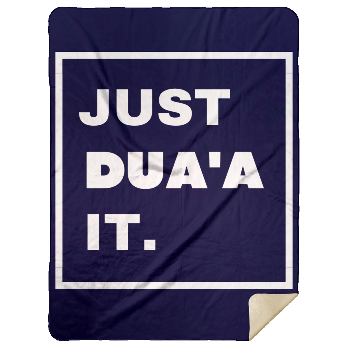JUST DUA'A IT. Premium Mink Sherpa Blanket 60x80 (MORE COLORS)