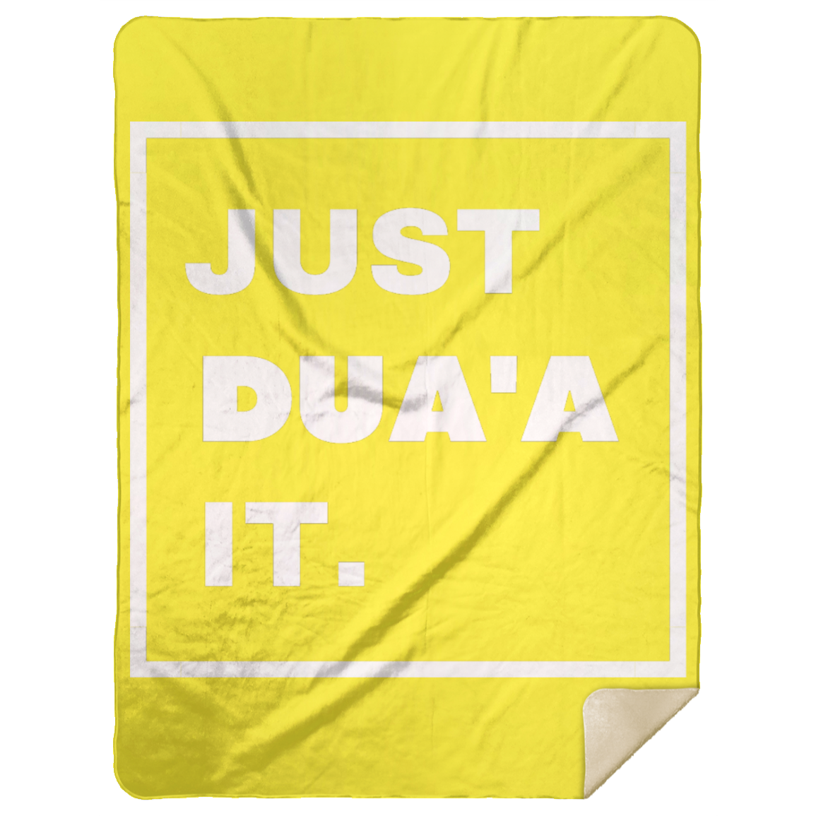 JUST DUA'A IT.  Premium Mink Sherpa Blanket 60x80 (MORE COLORS)