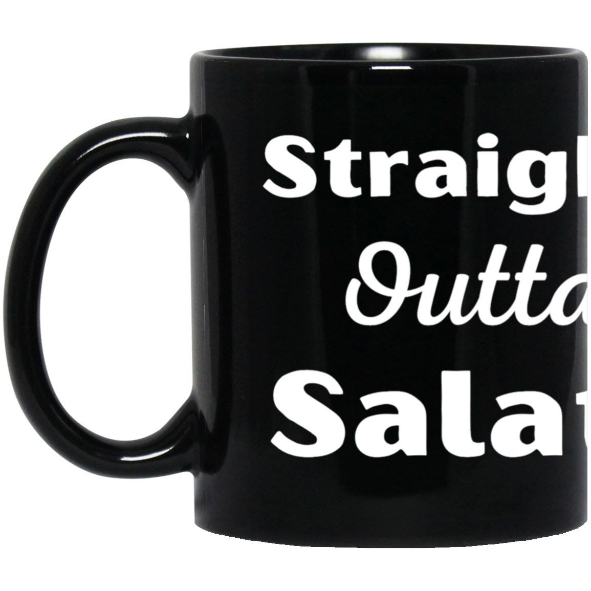 BM11OZ 11 oz. Black Mug