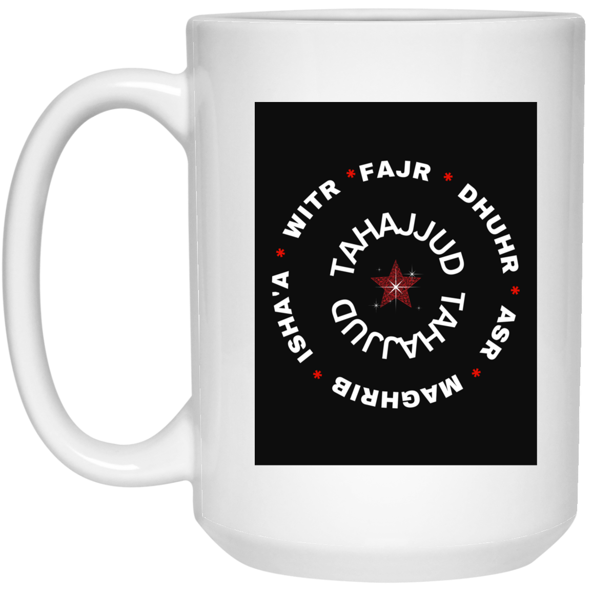 PRAYER NAMES 15 oz. White Mug (MORE COLORS)