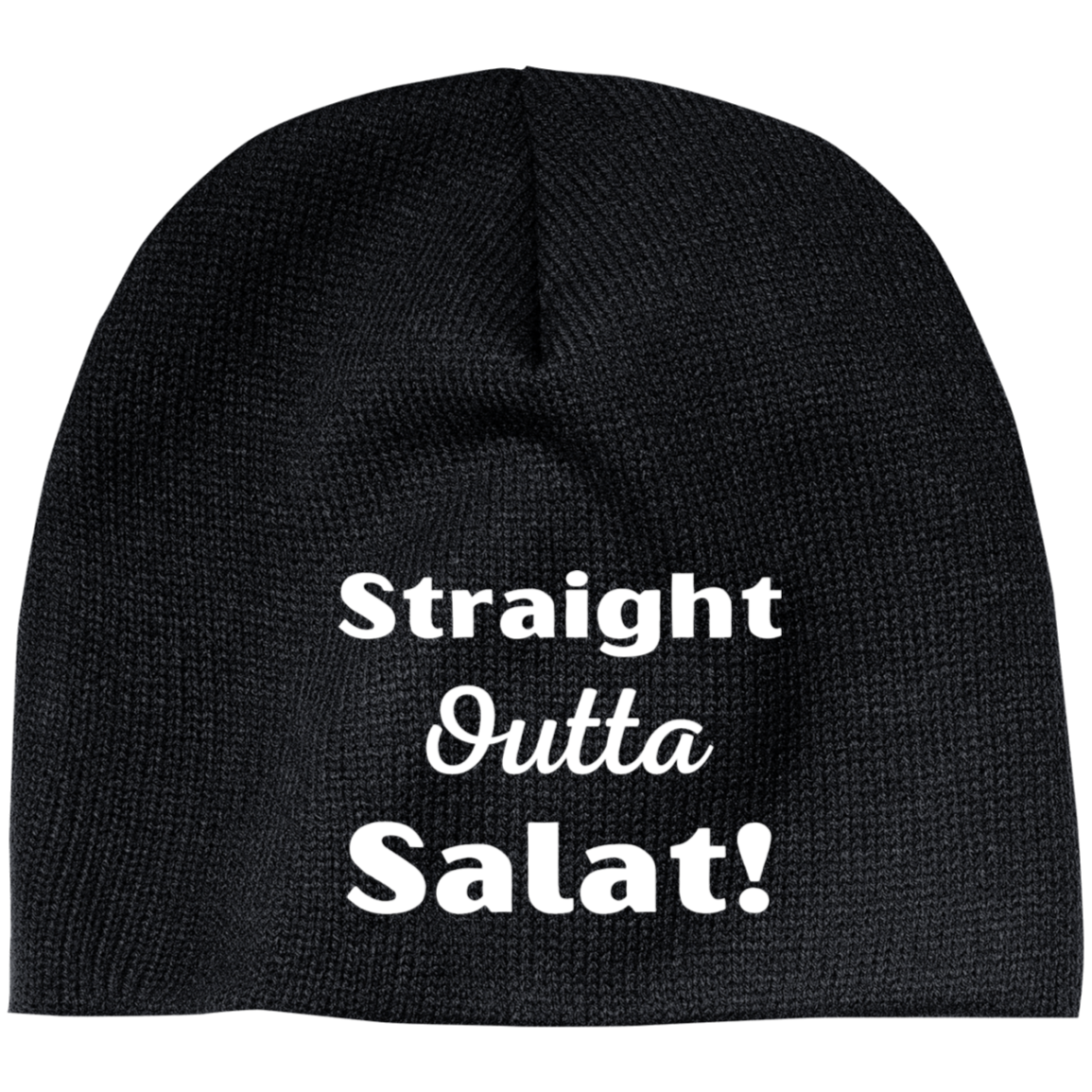 STRAIGHT OUTTA SALAT! Embroidered 100% Acrylic Beanie ( More Colors Options )