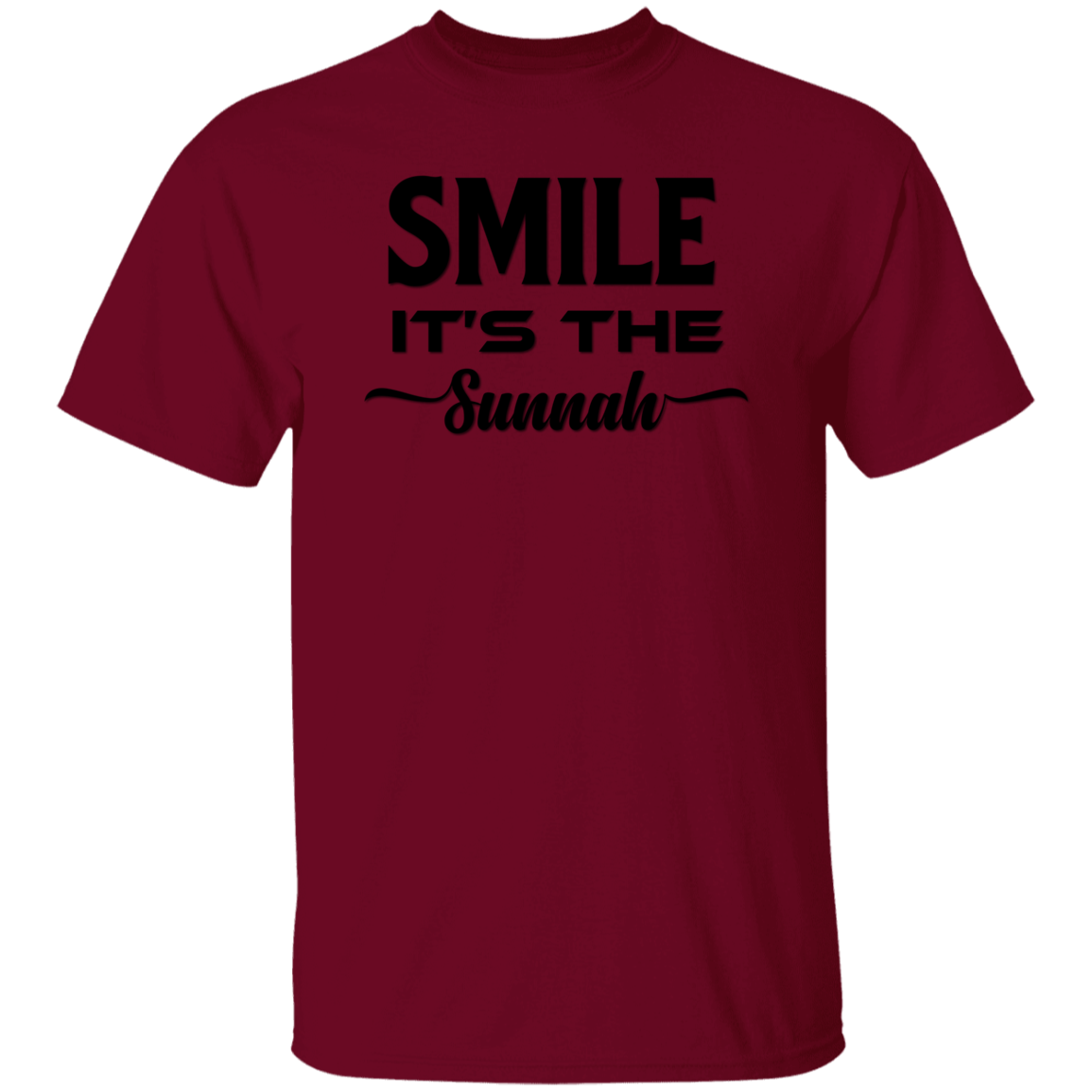 SMILE IT'S THE SUNNAH T-Shirt (MORE COLOR OPTIONS)