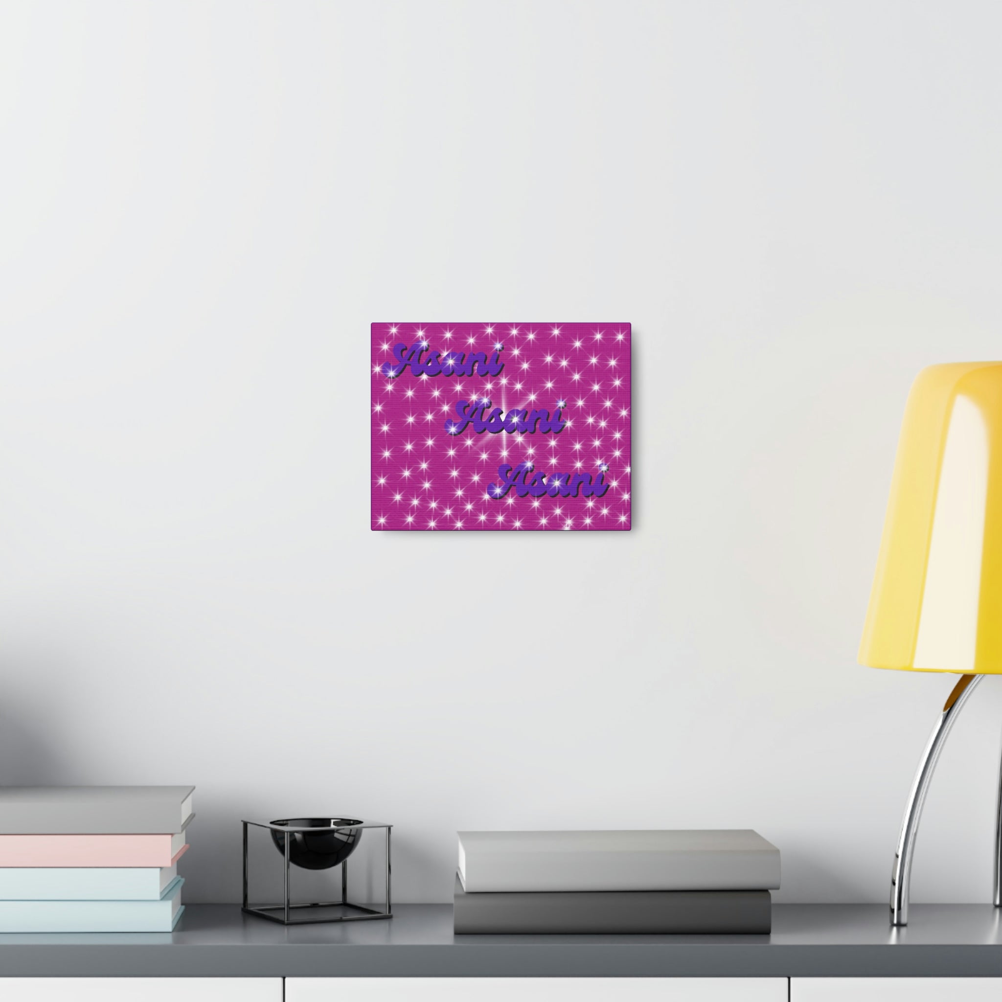 Personalized 10" x 8" Canvas Gallery Wraps (Please Email me first with your name and other request)