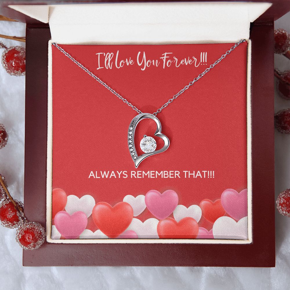 I'LL LOVE YOU FOREVER - FOREVER LOVE NECKLACE