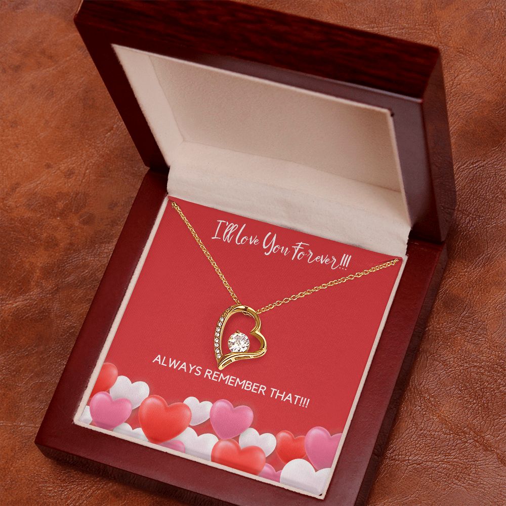 I'LL LOVE YOU FOREVER - FOREVER LOVE NECKLACE