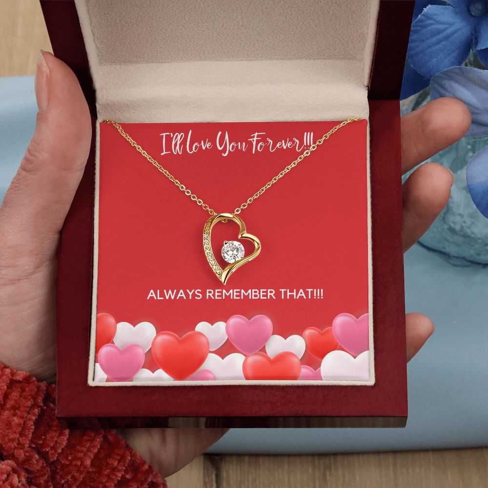 I'LL LOVE YOU FOREVER - FOREVER LOVE NECKLACE