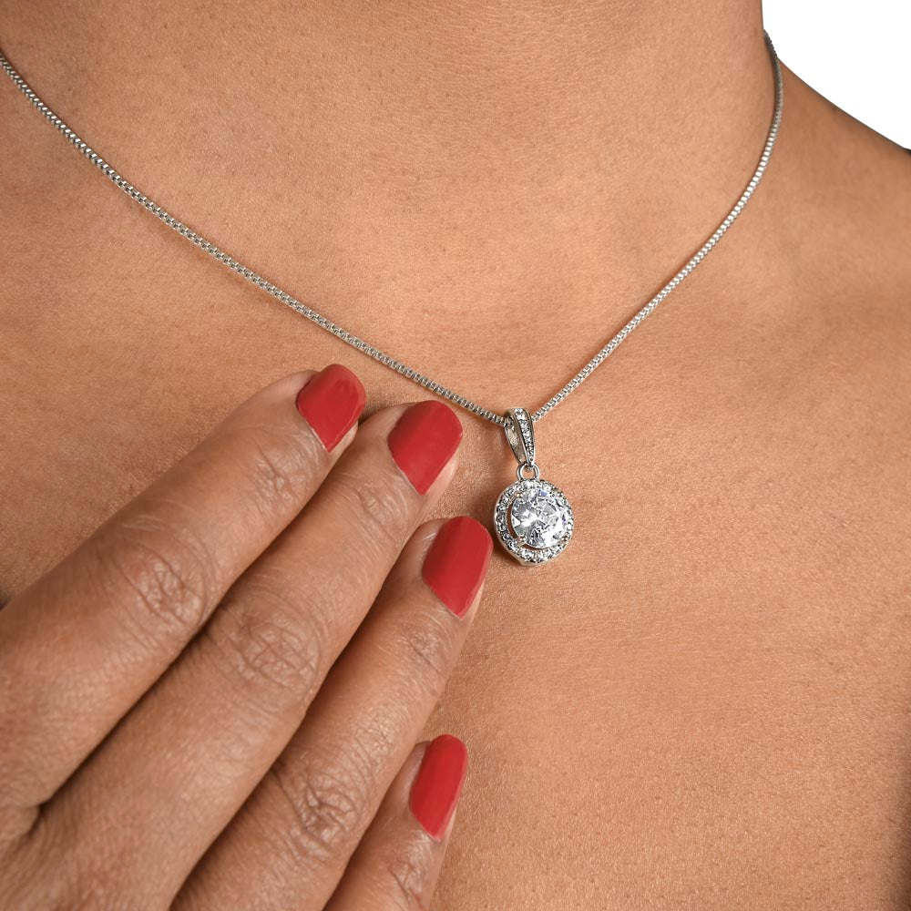 TO MY BETTER HALF - ETERNAL HOPE NECKLACE (WHITE)