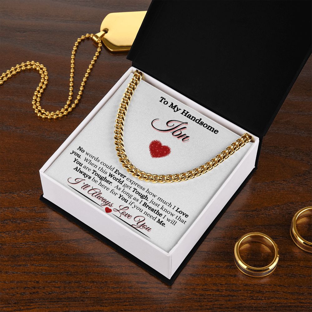 IBN/SON - CUBAN LINK CHAIN - WHITE