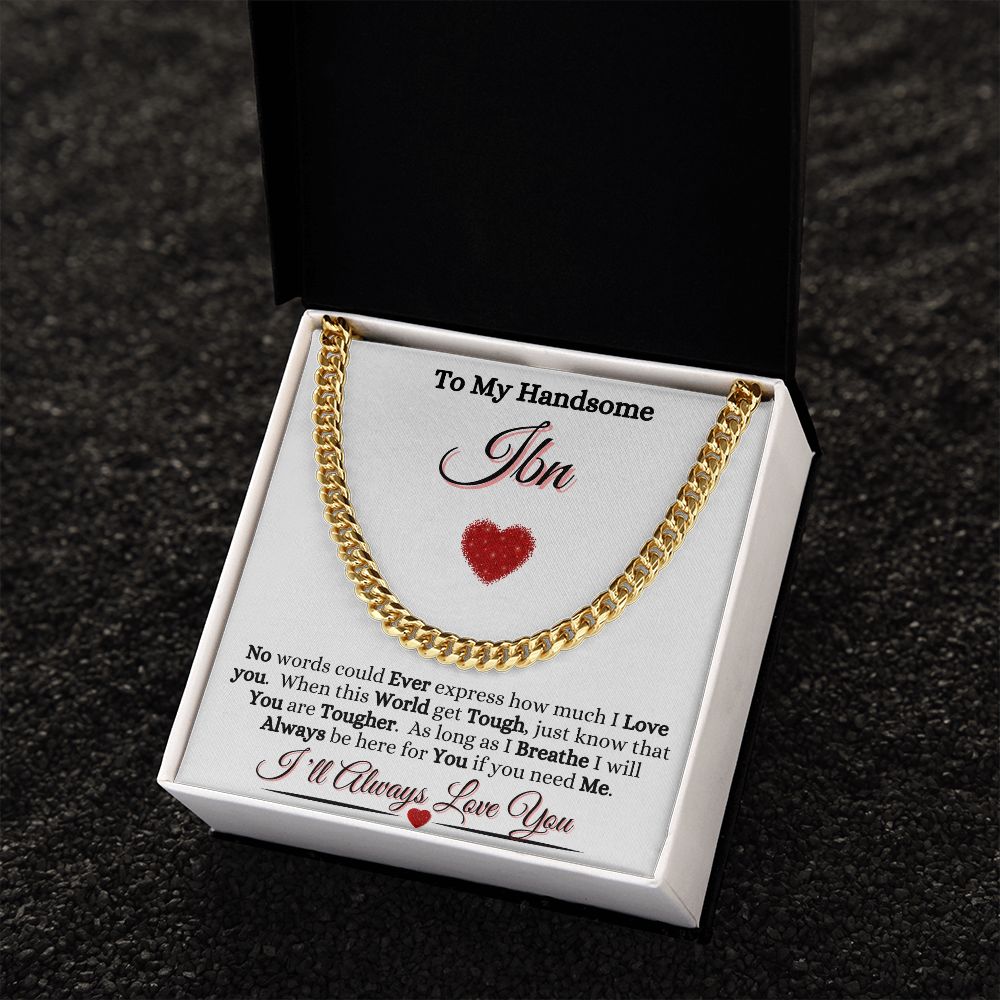 IBN/SON - CUBAN LINK CHAIN - WHITE