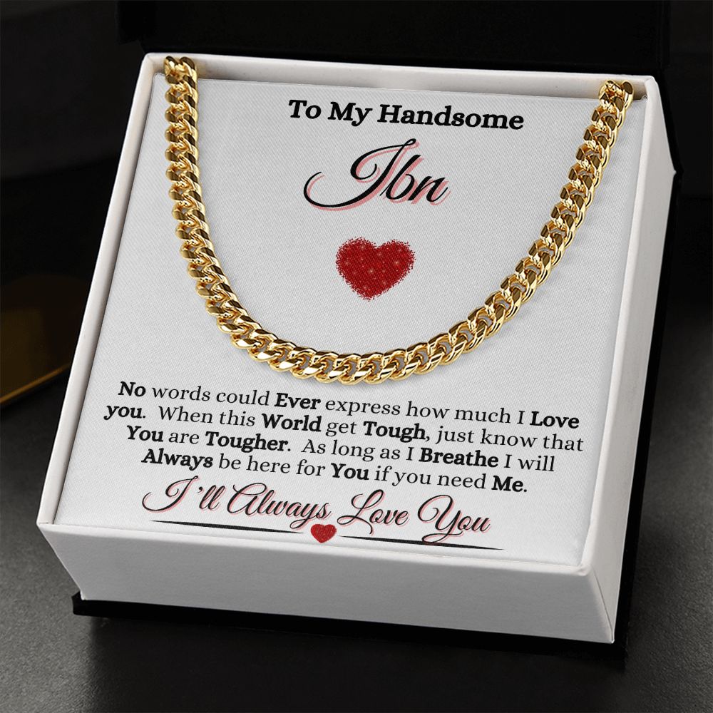 IBN/SON - CUBAN LINK CHAIN - WHITE
