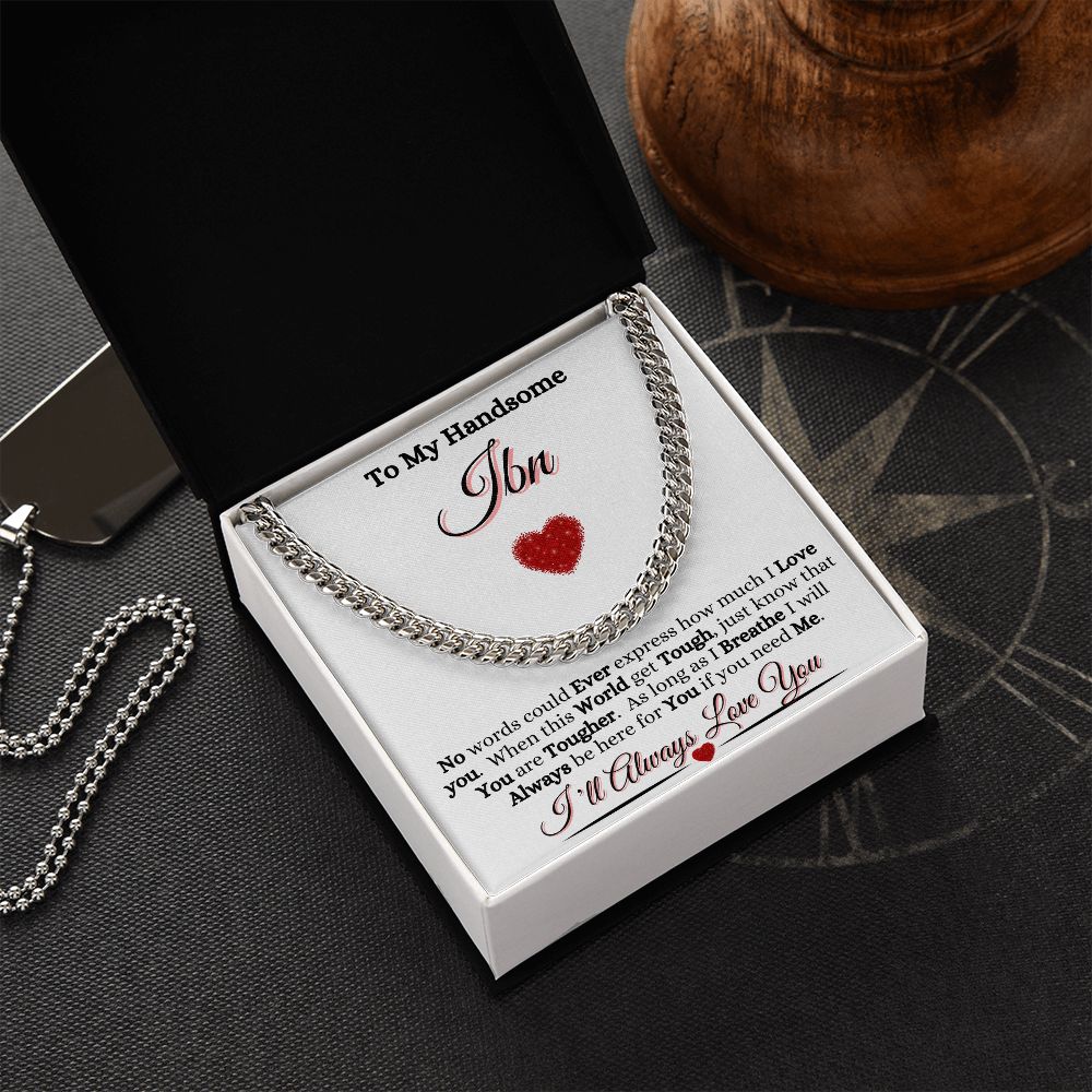 IBN/SON - CUBAN LINK CHAIN - WHITE