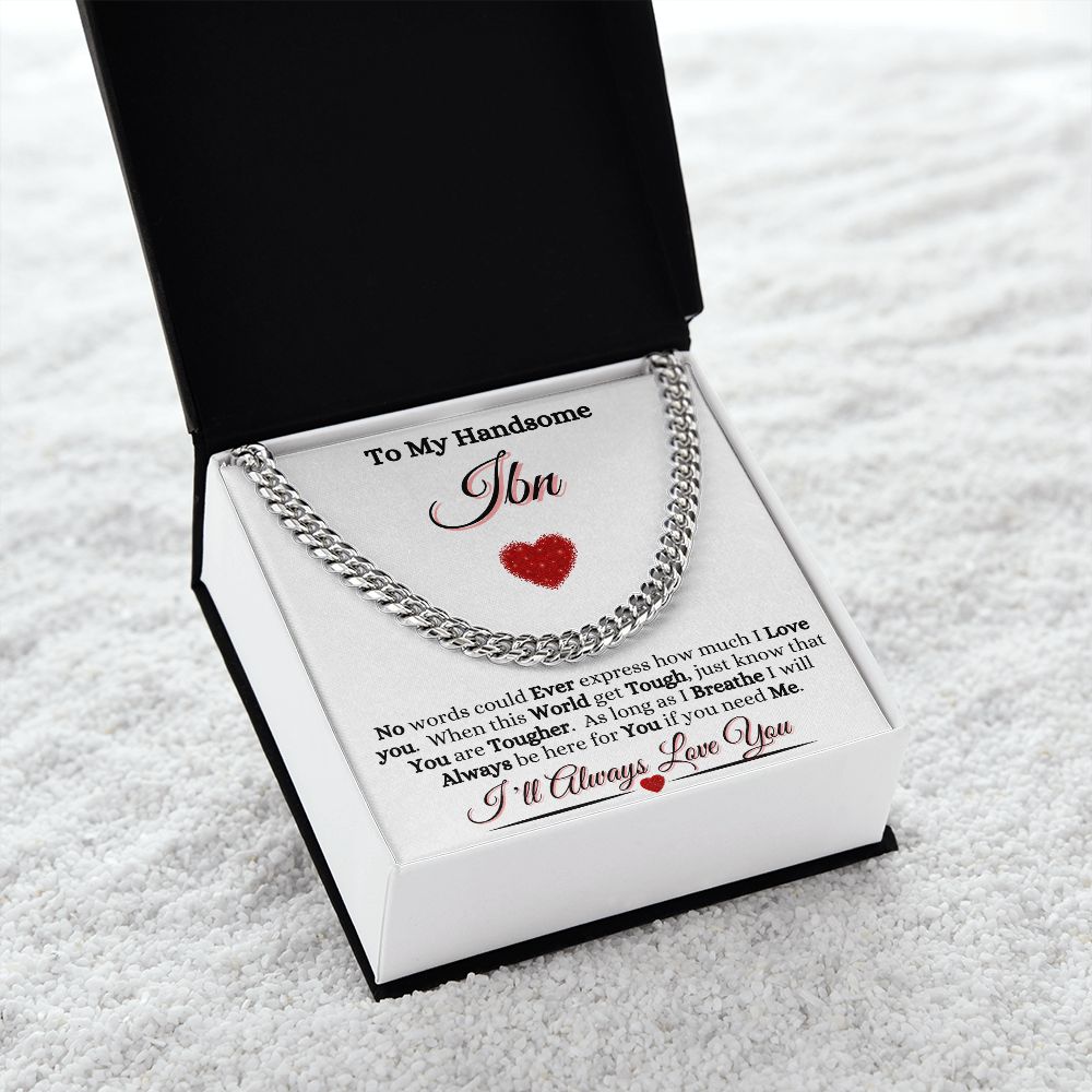 IBN/SON - CUBAN LINK CHAIN - WHITE
