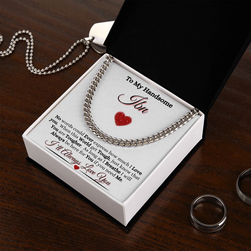 IBN/SON - CUBAN LINK CHAIN - WHITE