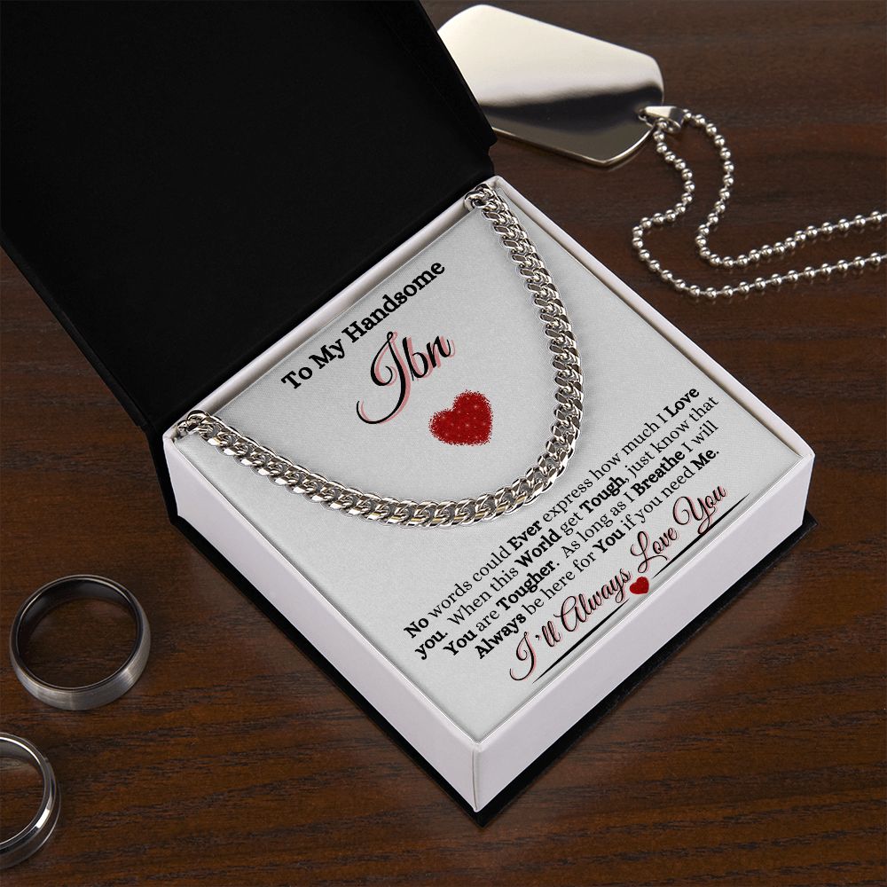 IBN/SON - CUBAN LINK CHAIN - WHITE