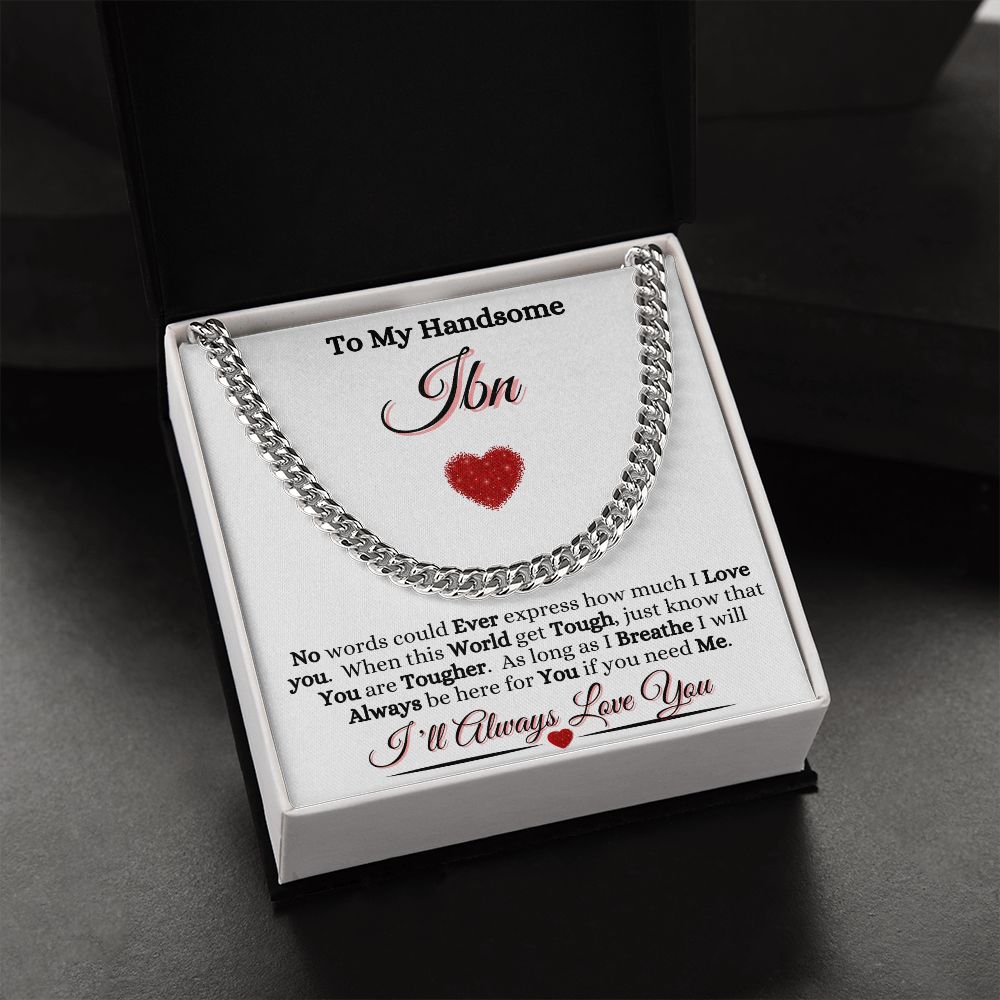 IBN/SON - CUBAN LINK CHAIN - WHITE