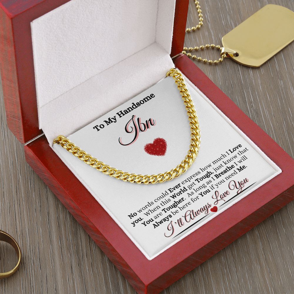 IBN/SON - CUBAN LINK CHAIN - WHITE