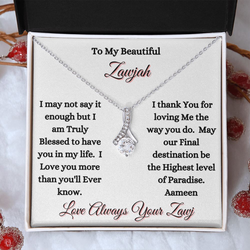 ZAWJAH - ALLURING BEAUTY - WHITE