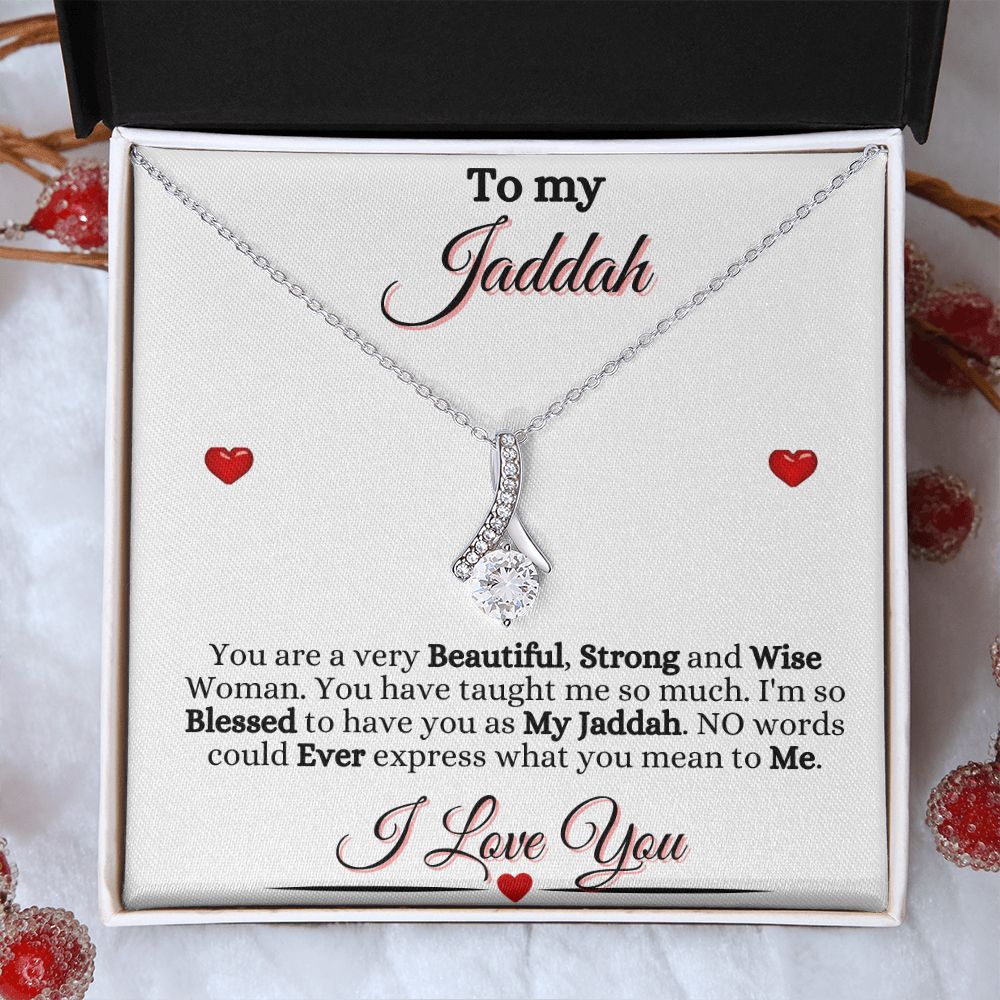 JADDAH/GRANDMOTHER - ALLURING BEAUTY - WHT