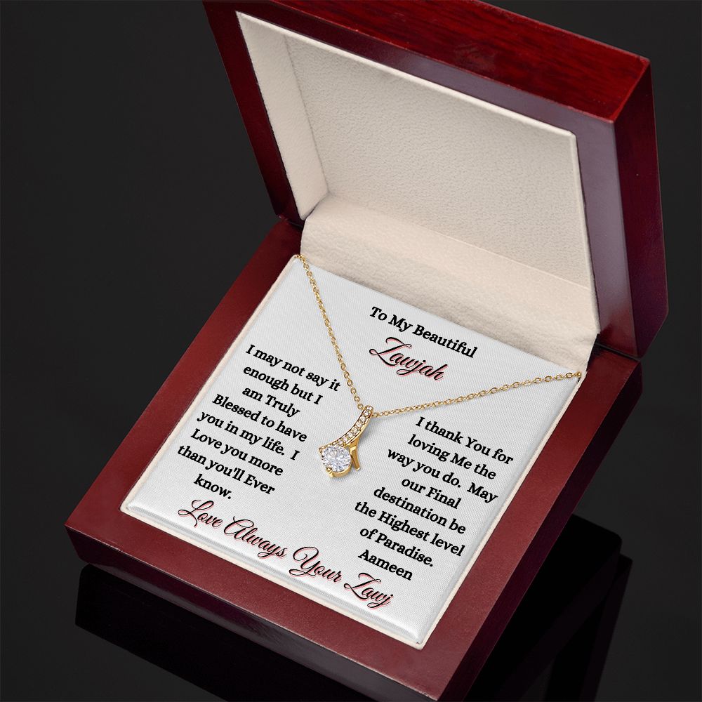 ZAWJAH - ALLURING BEAUTY - WHITE