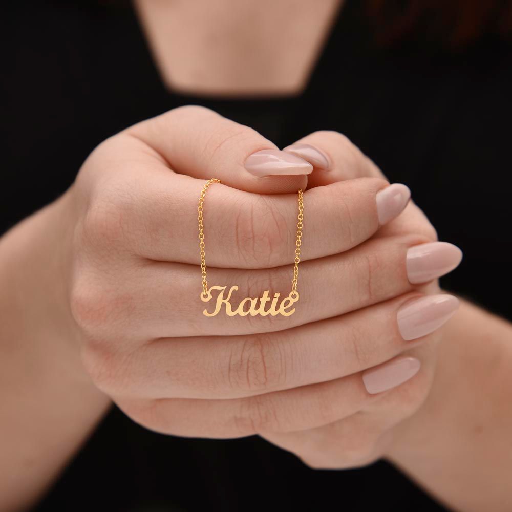 EID MUBARAK - PERSONALIZED NAME NECKLACE