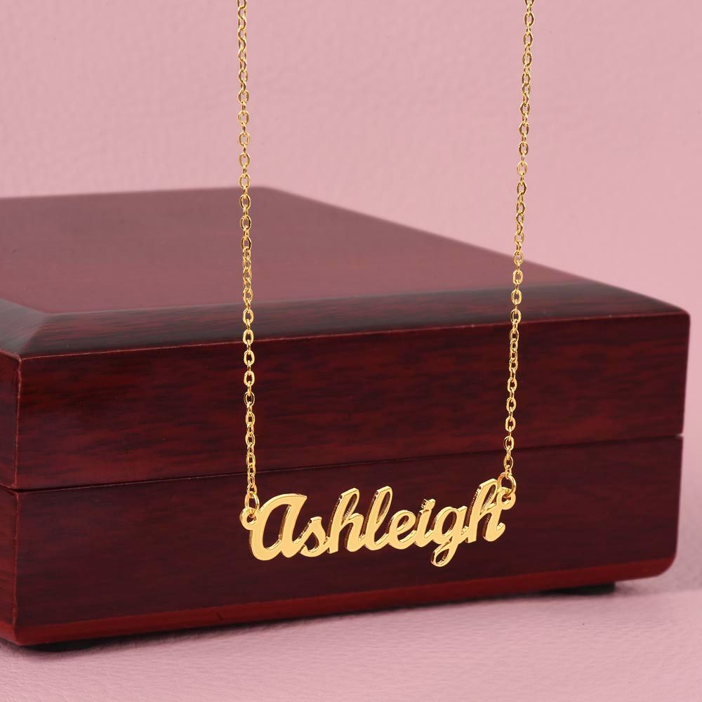 EID MUBARAK - PERSONALIZED NAME NECKLACE