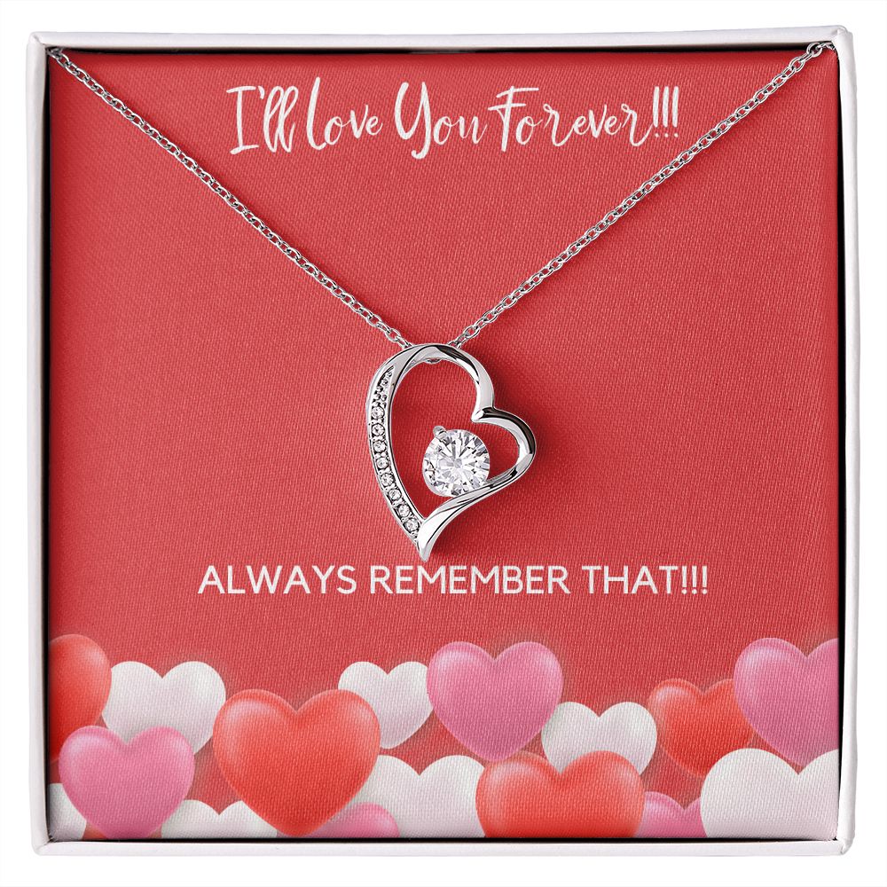 I'LL LOVE YOU FOREVER - FOREVER LOVE NECKLACE