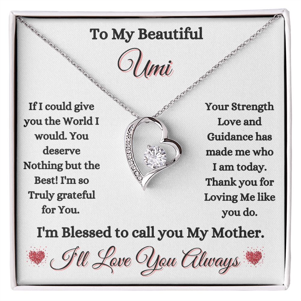 UMI - TO MY BEAUTIFUL UMI - WHT