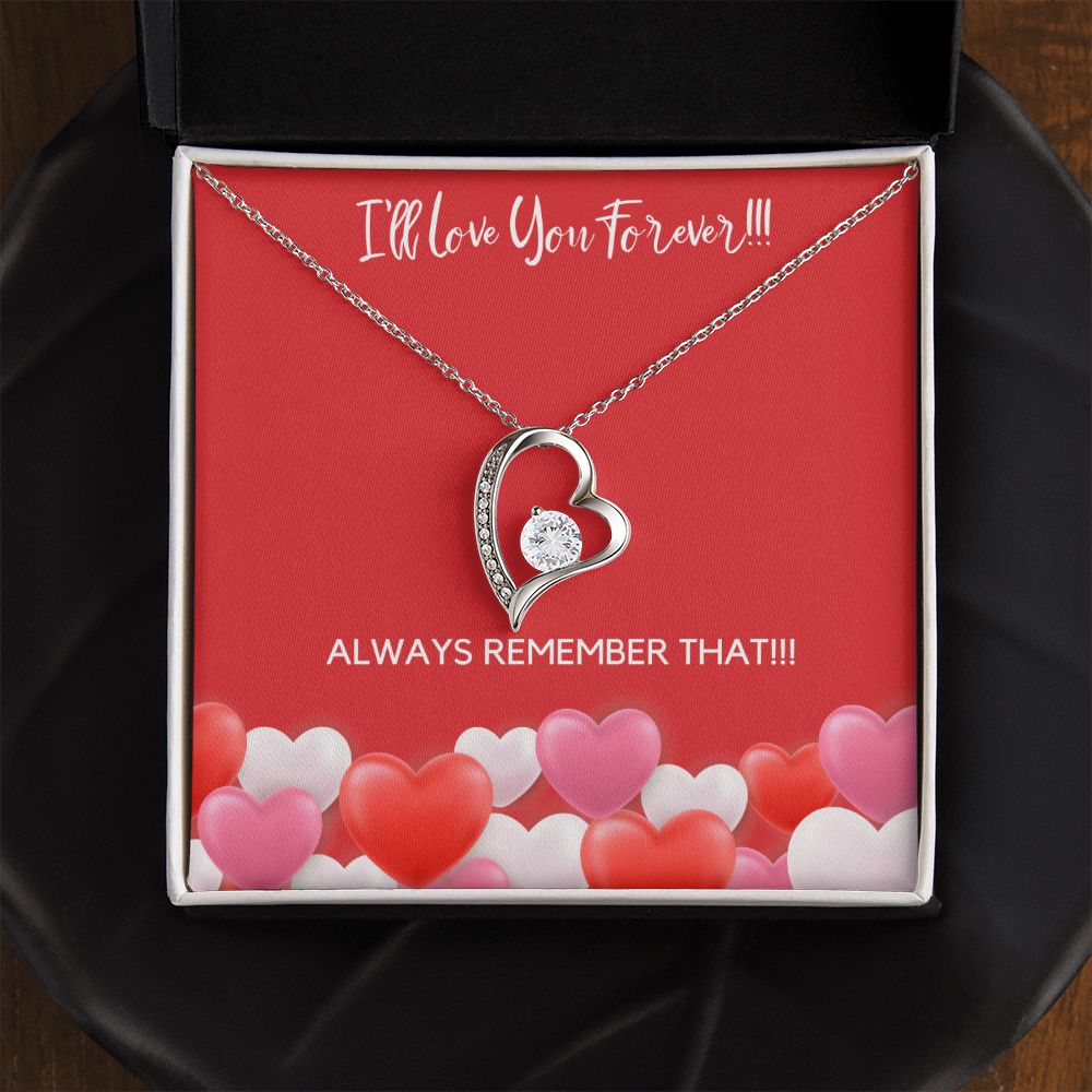 I'LL LOVE YOU FOREVER - FOREVER LOVE NECKLACE