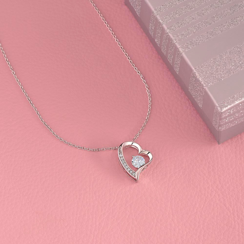 I'M SO SORRY - FOREVER LOVE NECKLACE - (WHITE)