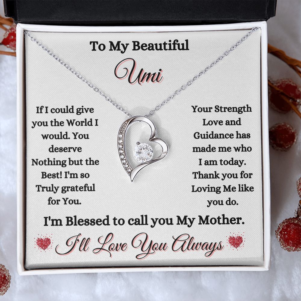 UMI - TO MY BEAUTIFUL UMI - WHT