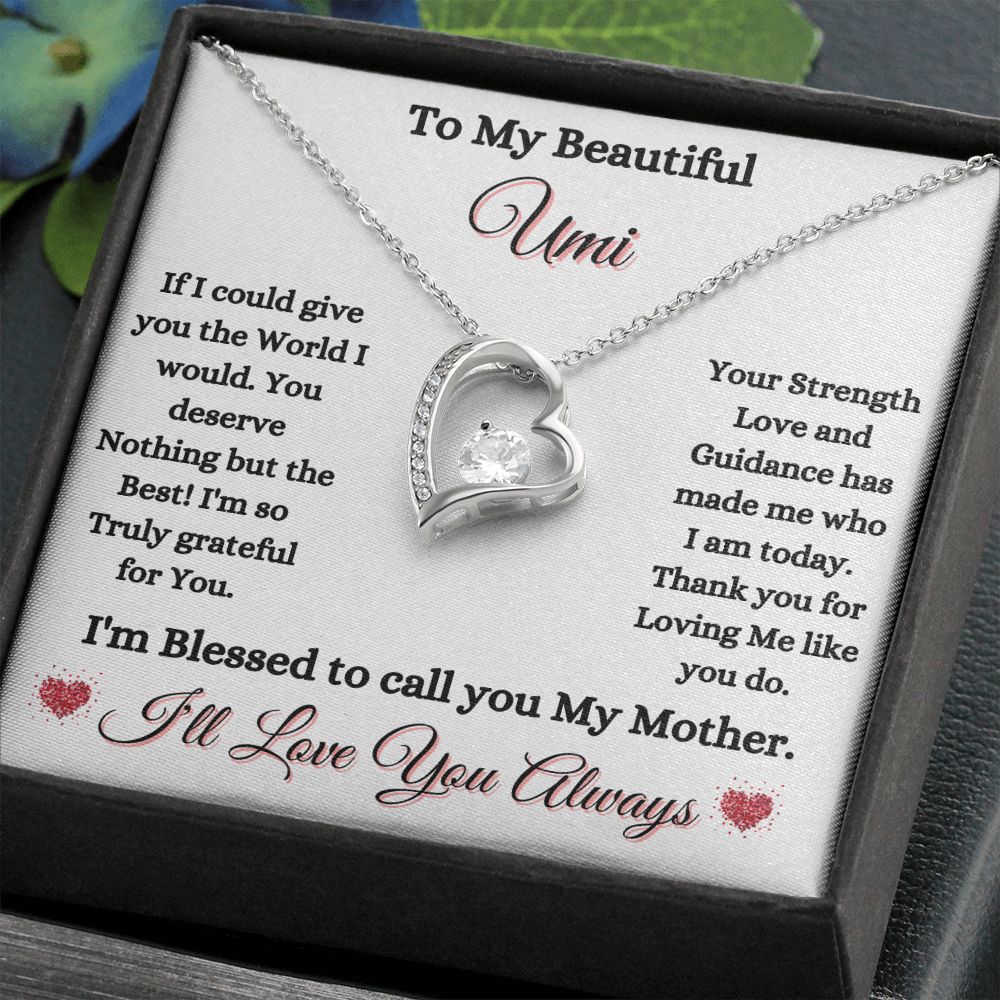 UMI - TO MY BEAUTIFUL UMI - WHT