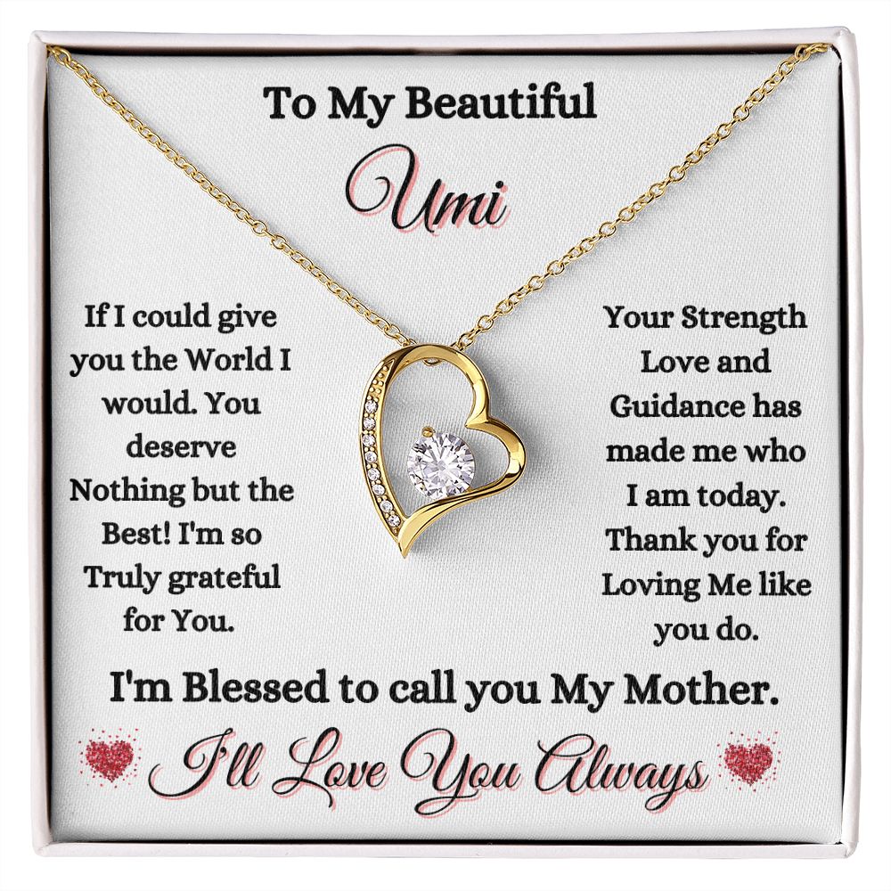 UMI - TO MY BEAUTIFUL UMI - WHT