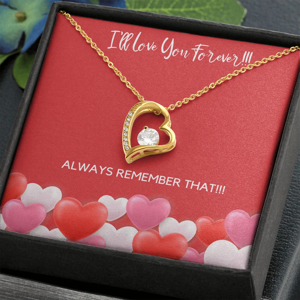 I'LL LOVE YOU FOREVER - FOREVER LOVE NECKLACE