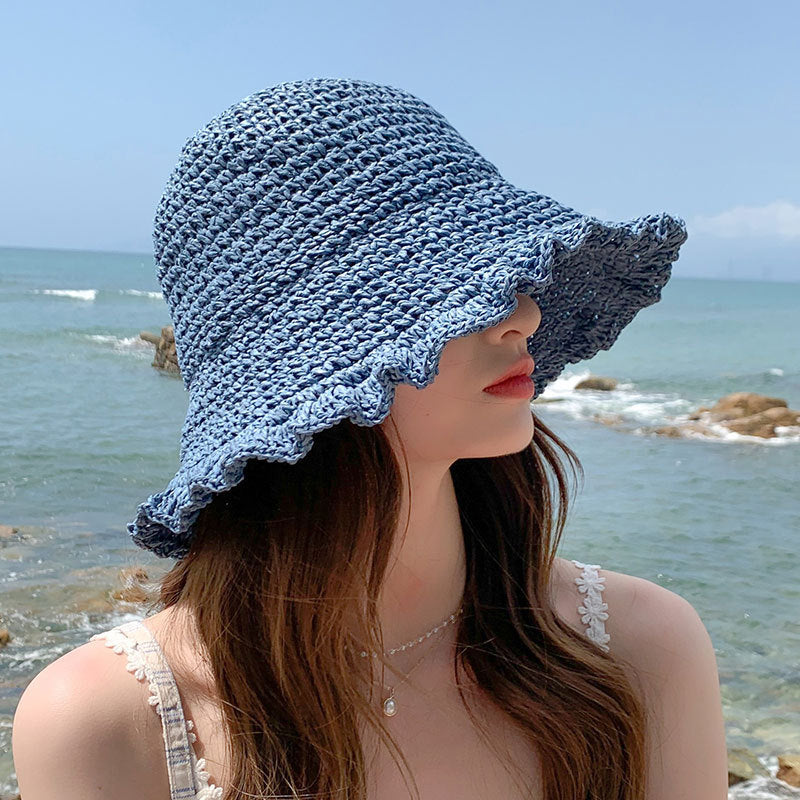 Women's All Match Sunscreen Face Covering Travel Sun Hat
