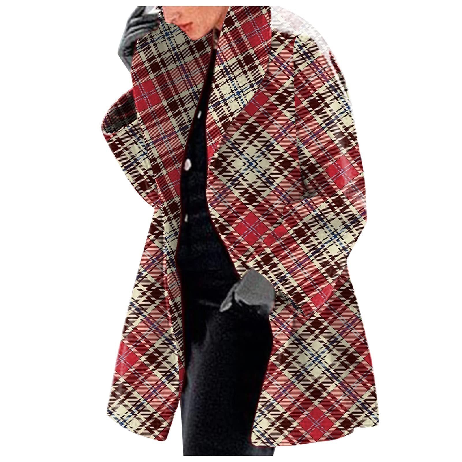 Ladies Fashion Woolen Printed Jacket