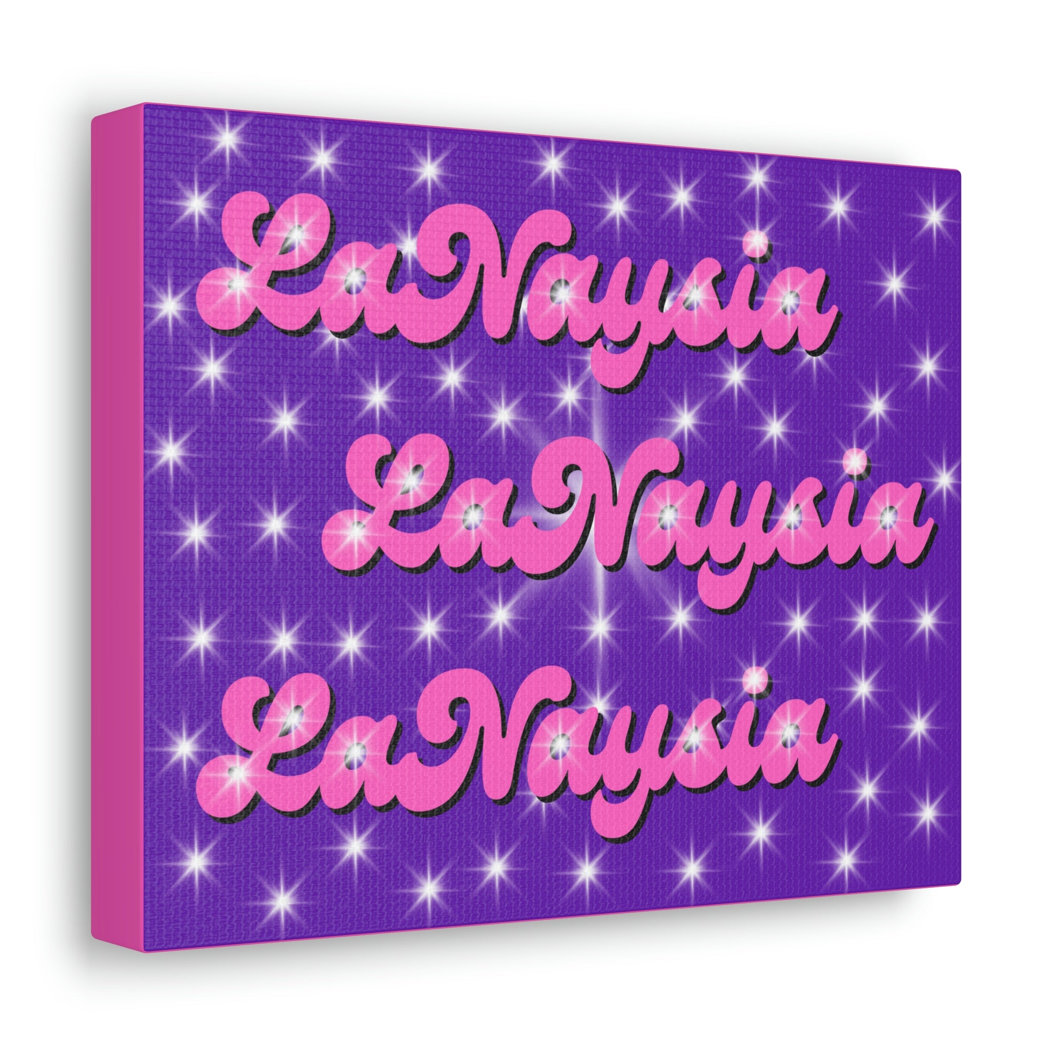 Personalized 10" x 8" Canvas Gallery Wraps (Please Email me first with your name and other request)