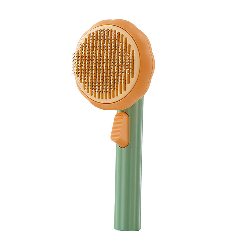 Pet Steel Wire Self-cleaning Comb