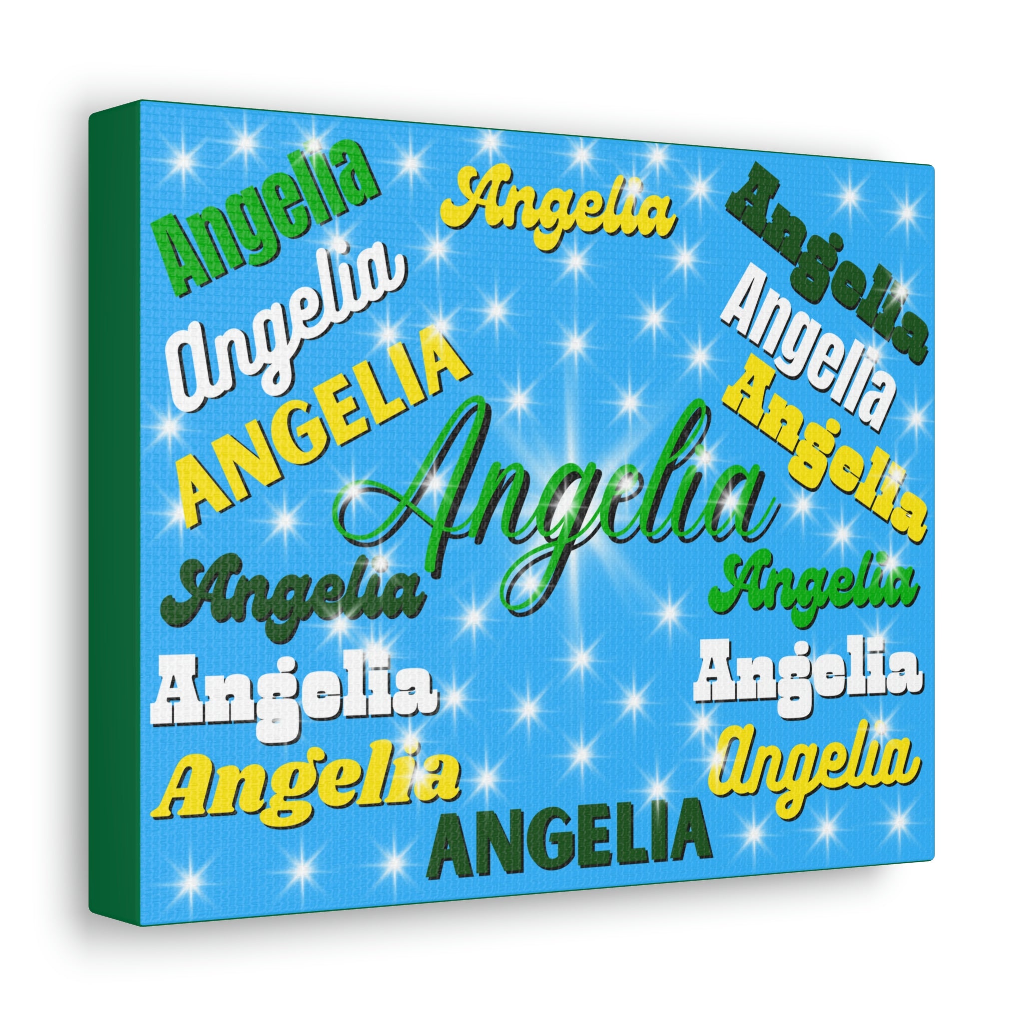 Personalized 10" x 8" Canvas Gallery Wraps (Please Email me first with your name and other request)
