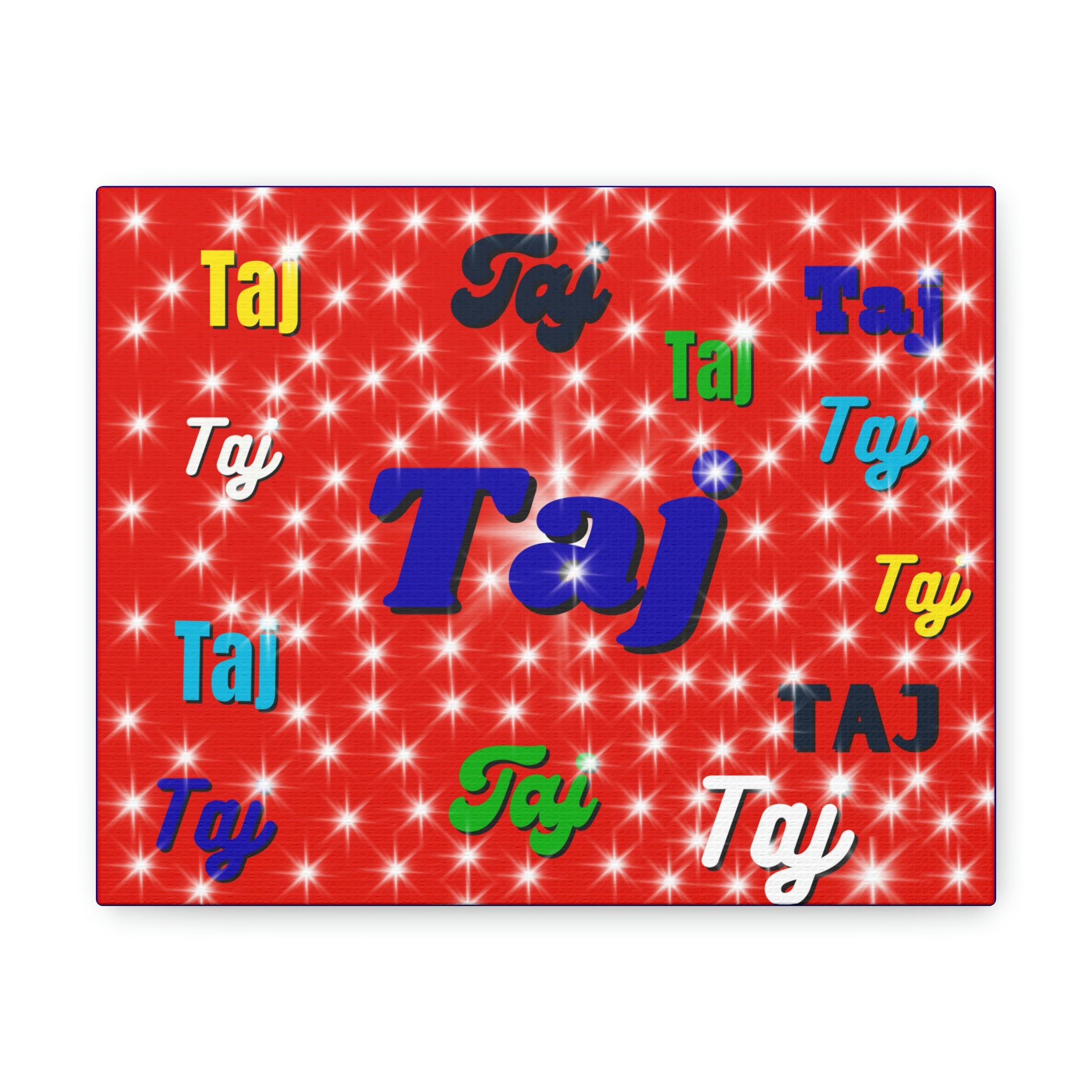 Personalized Wall Art 10" x 8" Canvas Gallery Wraps (Please email me before you place the order with names and your request)