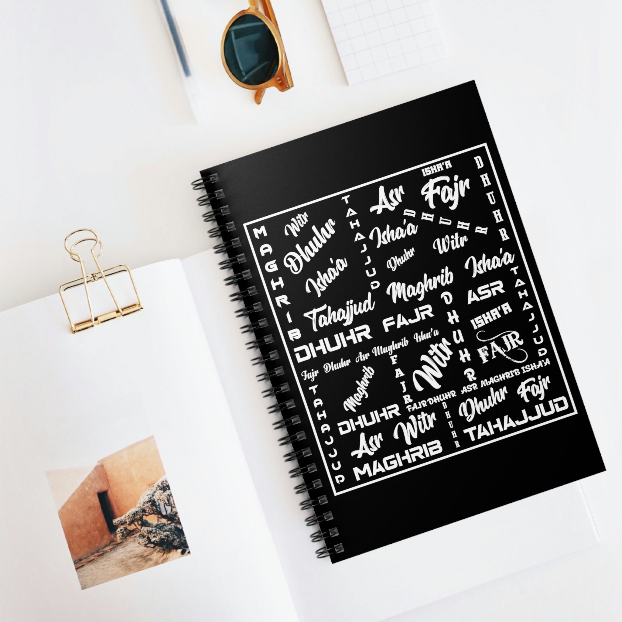 Prayer Names Spiral Notebook - Ruled Line